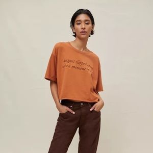 taylor swift folklore limited edition urban outfitters collection cropped tee